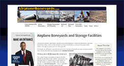 Desktop Screenshot of airplaneboneyards.com